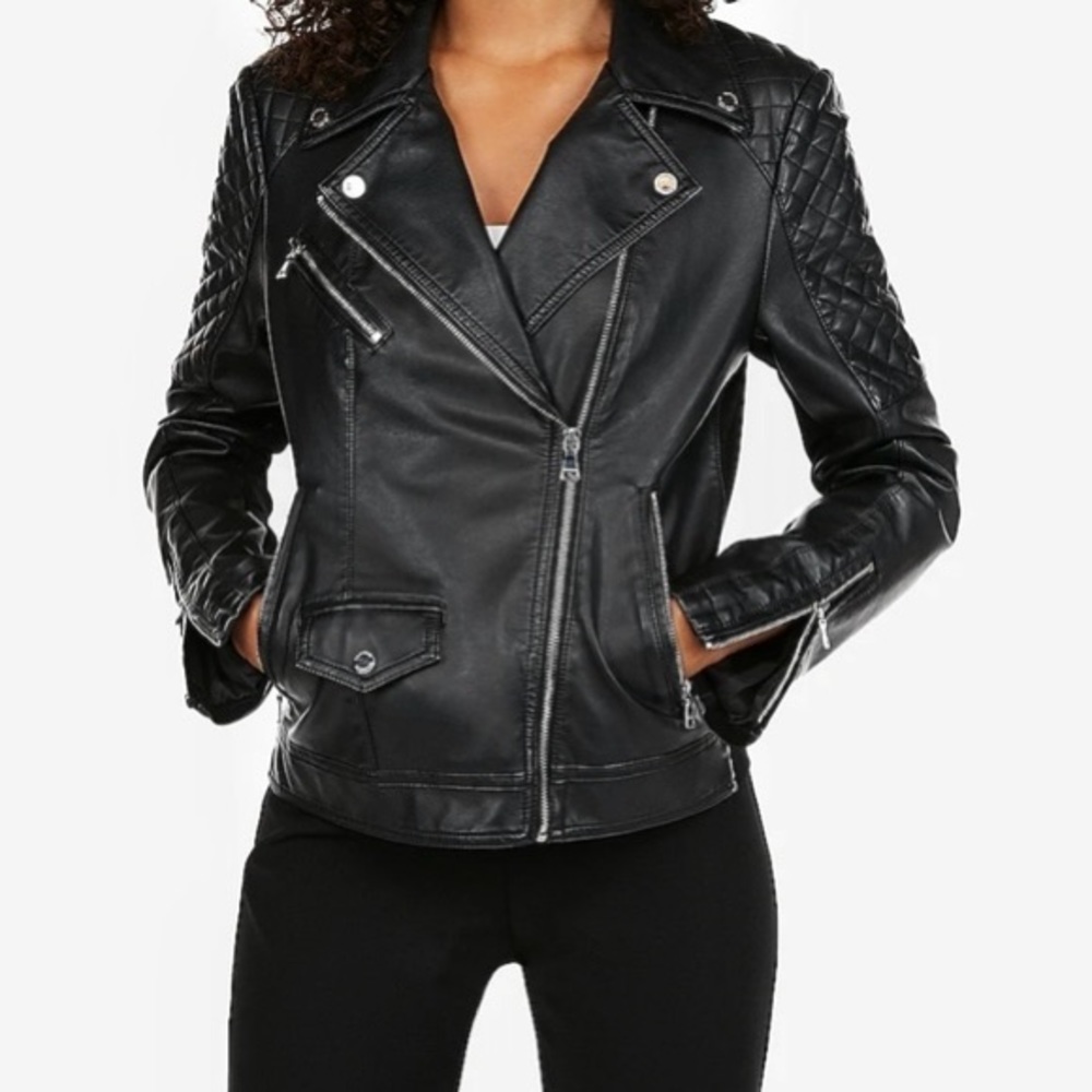 Women’s Faux Leather Jacket | Express